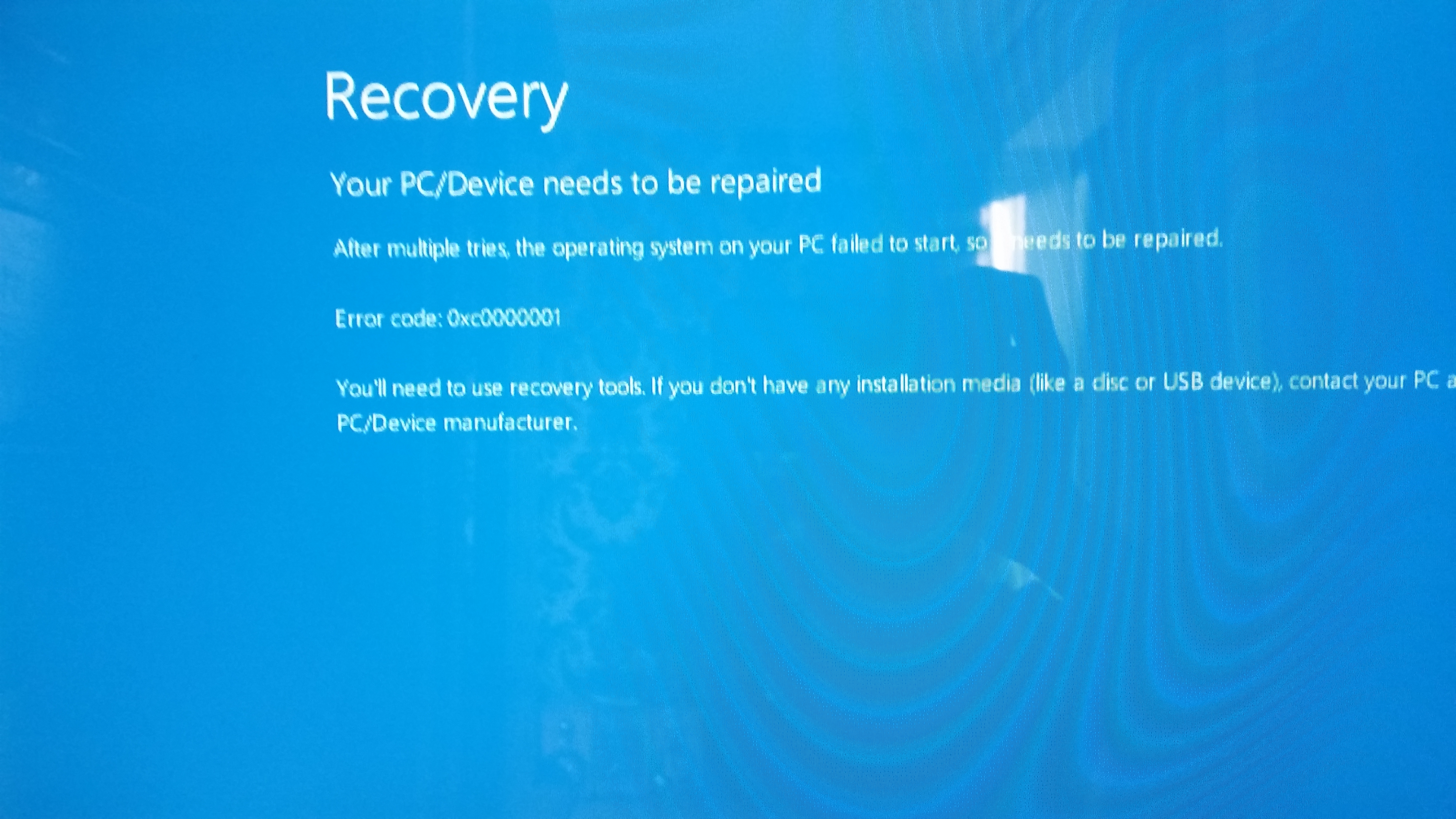 Windows 10 error 0xc0000001 - Windows - Linus Tech Tips