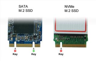 Image result for disco m.2 SATA vs NVMe