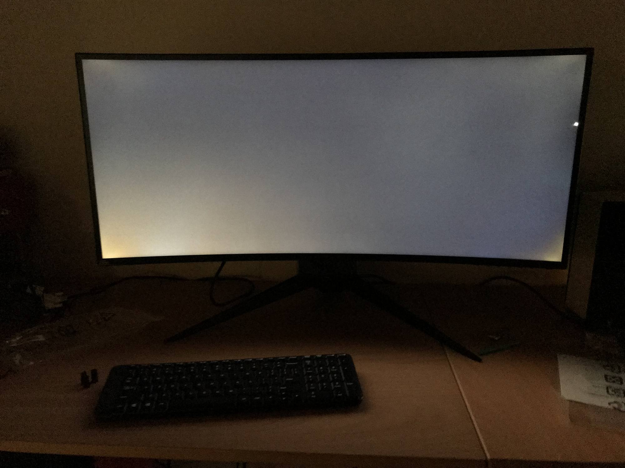 How much Backlight bleed is acceptable? (Alienware