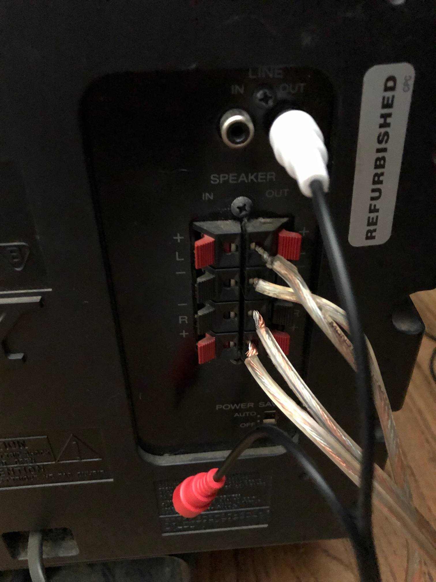 Need Help Connecting My Powered Subwoofer And Passive Bookshelf