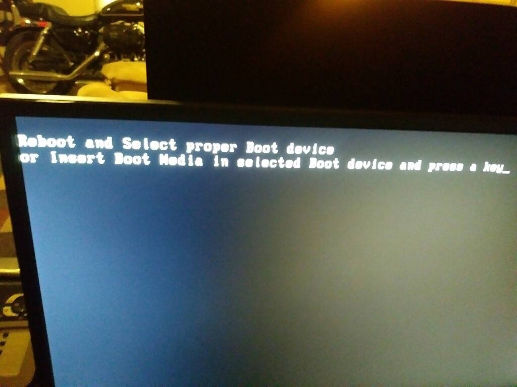 How Do You Fix Reboot And Select Proper Boot Device