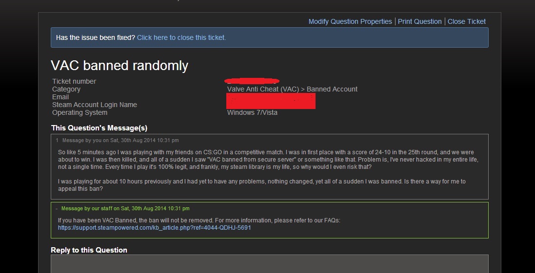 VAC banned for no reason... - PC Gaming - Linus Tech Tips