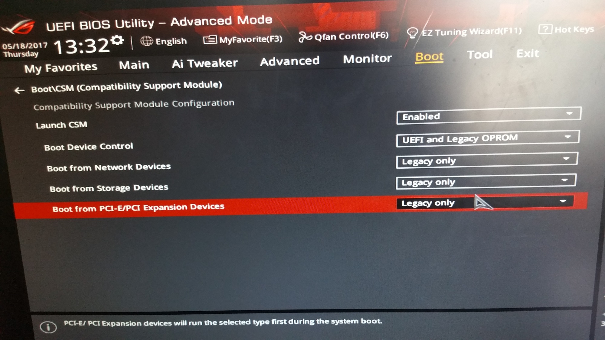 I had the Asus bios update manager, and after updating the bios... 