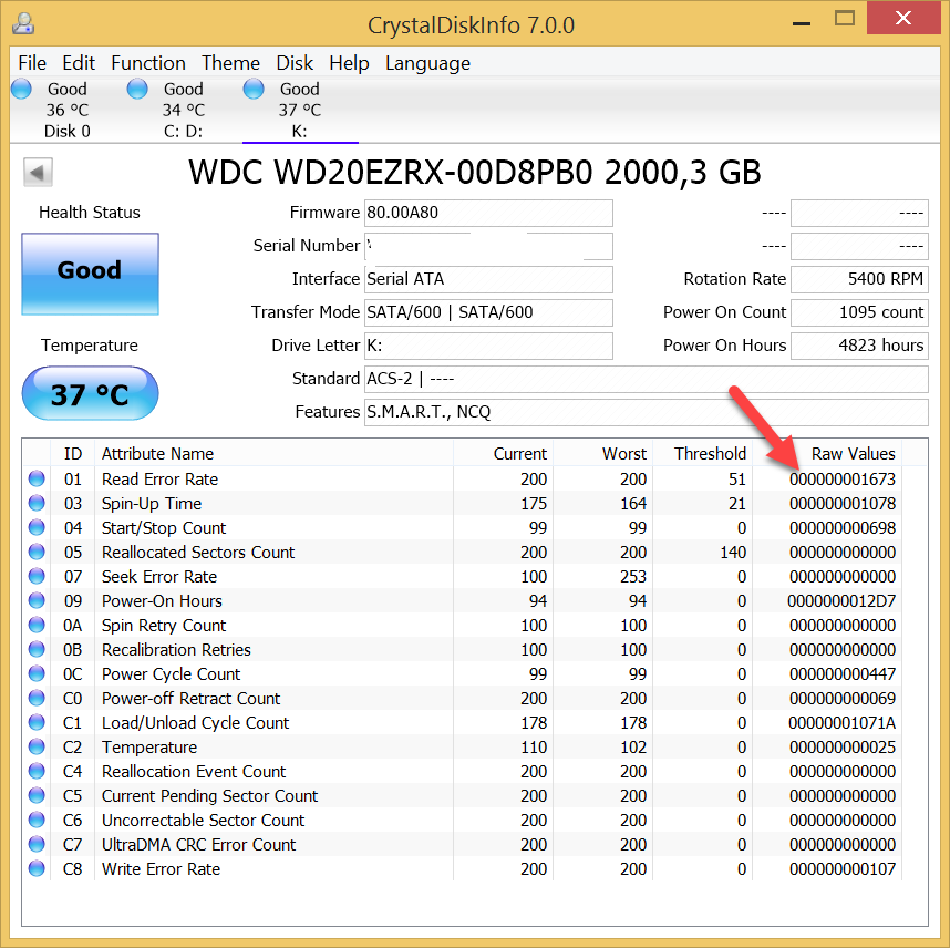 Formulate Plow local WD Green 2TB raw read error is it OK? - Storage Devices - Linus Tech Tips