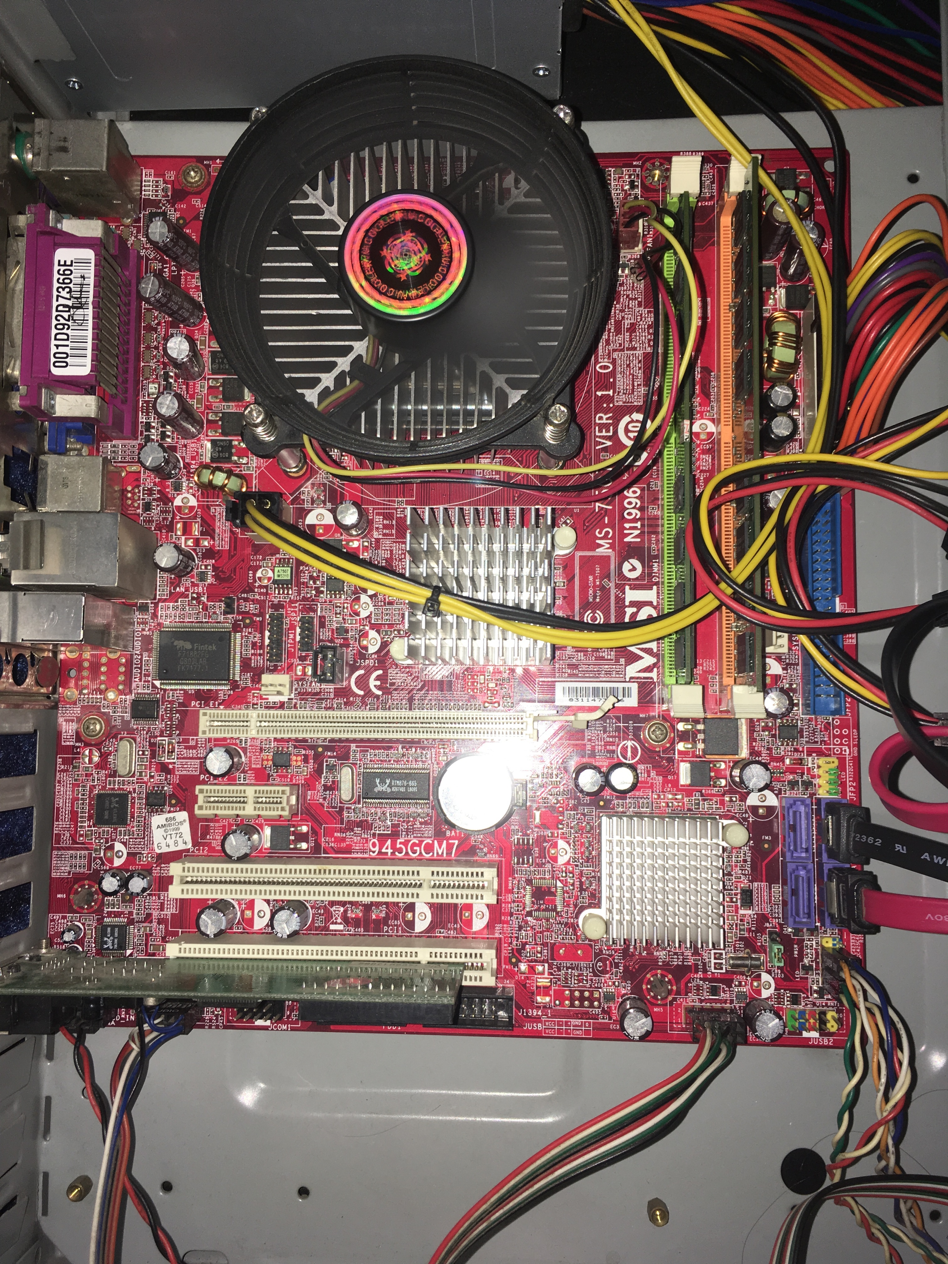 Computer won’t boot until jumper is in bios reset position
