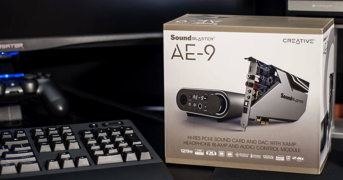 Creative Sound BlasterX AE-9 : First look and impressions - Audio 