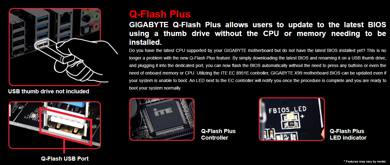 Asrock X570 Tachi Bios Flashback Vs Gigabyte X570 Aorus Pro Wifi Q Flash Plus Cpus Motherboards And Memory Linus Tech Tips
