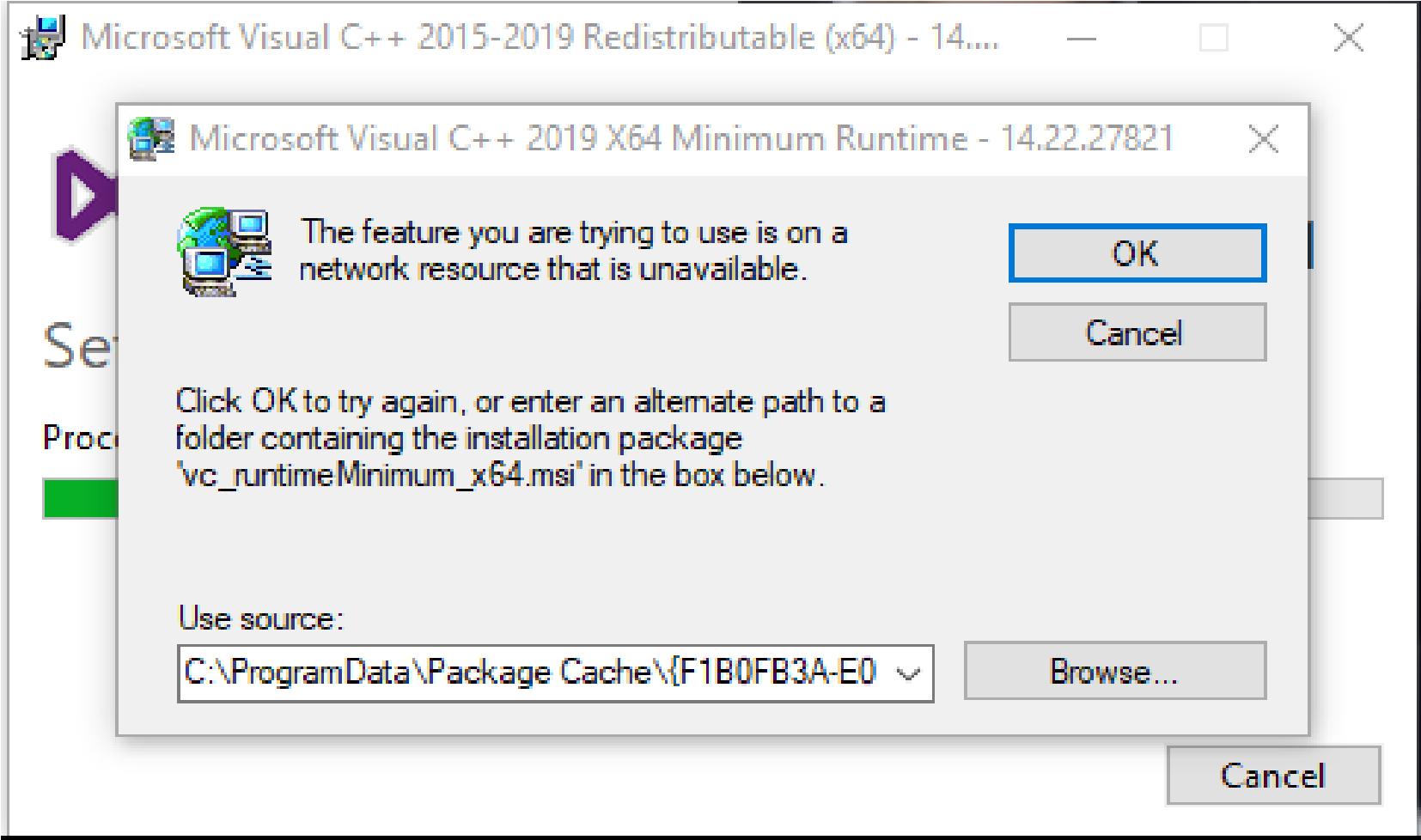 Microsoft Visual C++ Install Error MICROSOFT SUPPORT IS TERRIBLE -  Troubleshooting - Linus Tech Tips