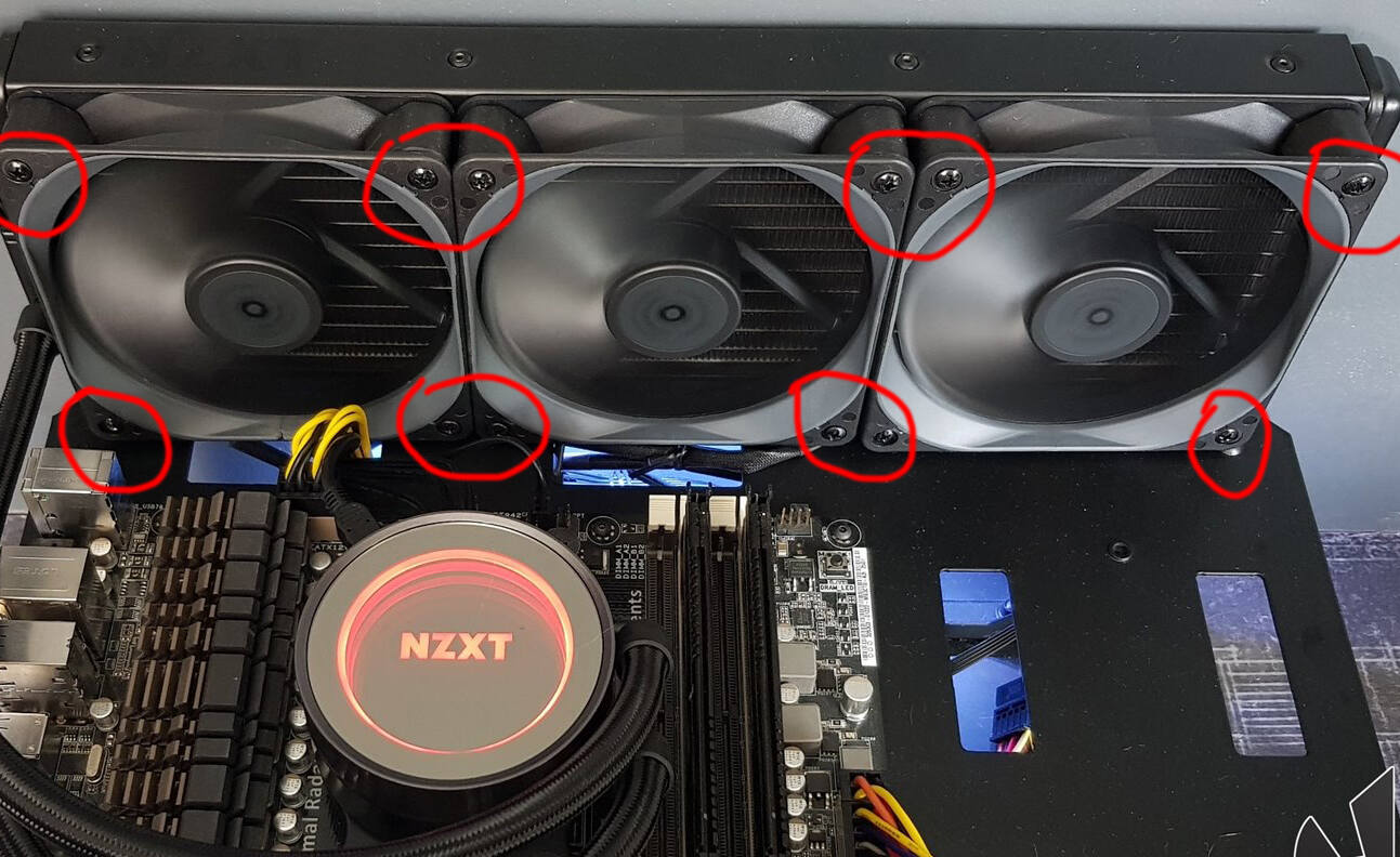 Nzxt Kraken X72 No Washers Leakage Custom Loop And Exotic Cooling Linus Tech Tips
