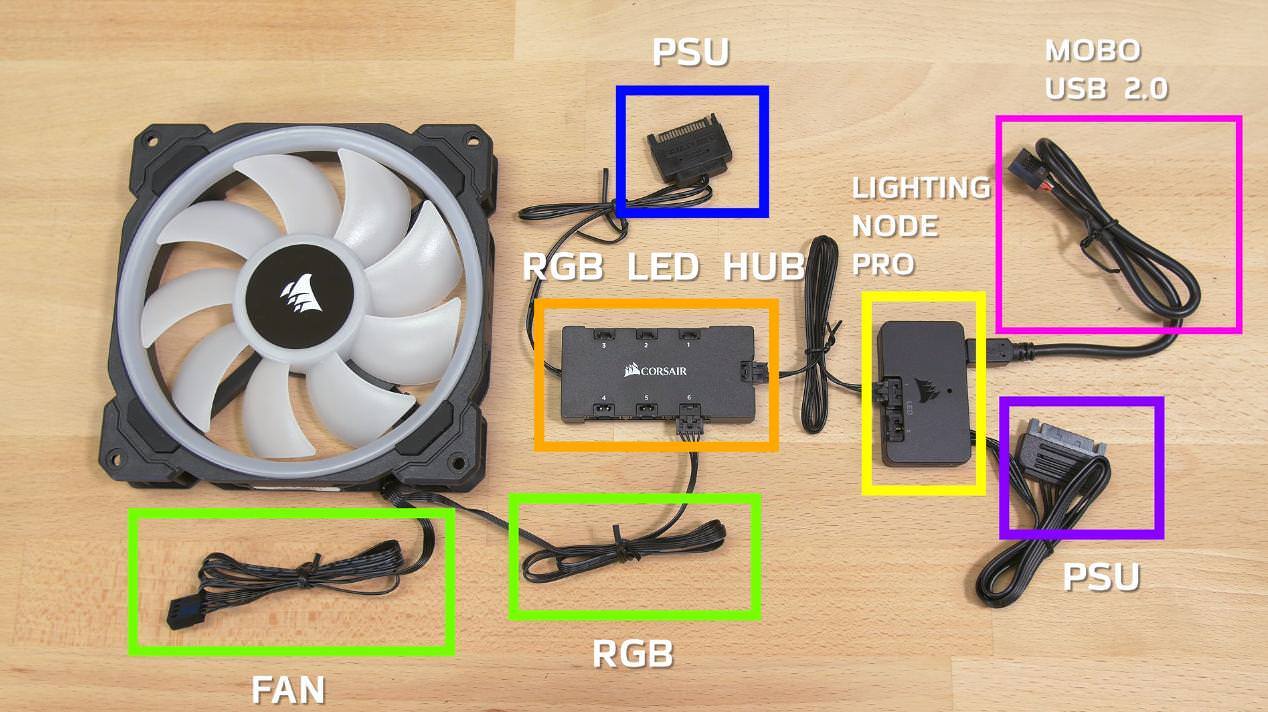 Details about   Computer 10-Channel RGB Hub PC MOD Motherboard RGB Fan 12V 4-Pin Expansion Cable