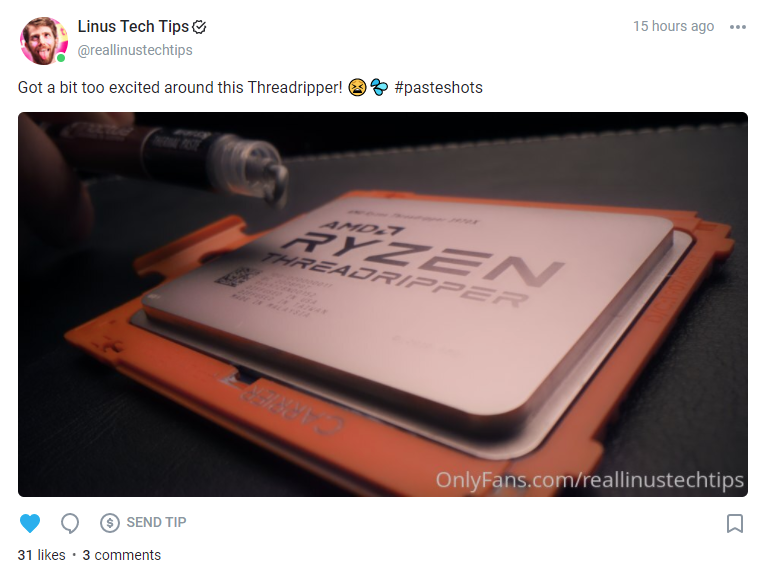 Tech fans linus tips only Linus Media